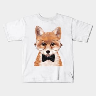 Intelligent Baby Fox Kids T-Shirt